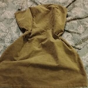 Urban Outfitters Olive Corduroy Dress Sz 6